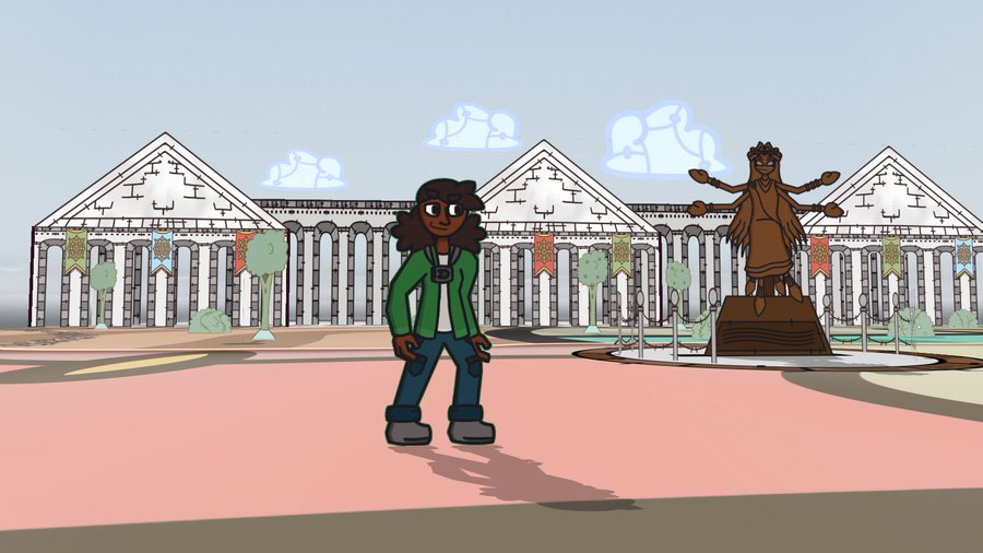 Stitched Together Environmental Image